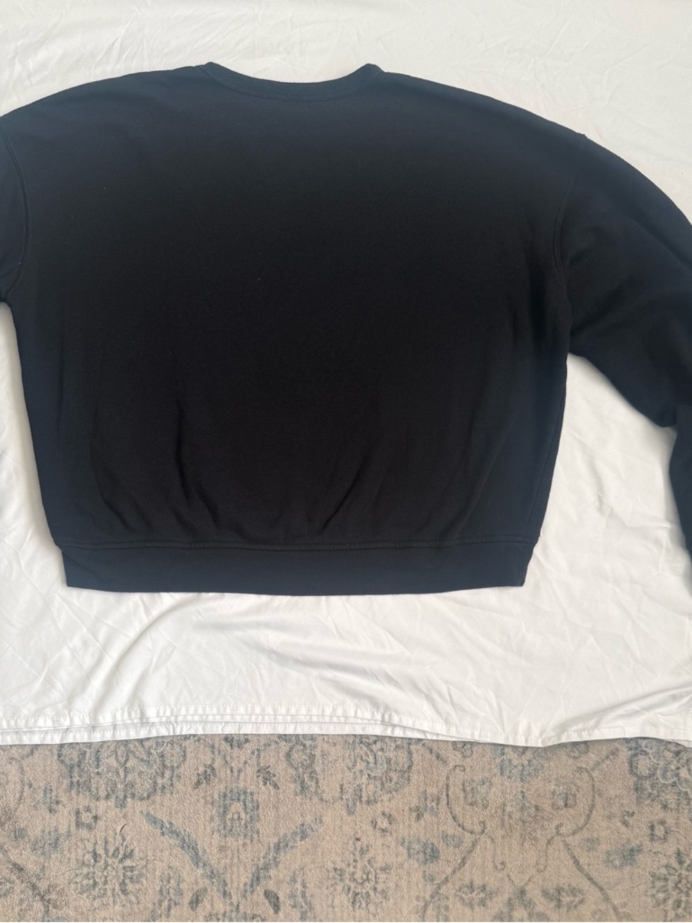Betsey Johnson Black Tiger Graphic Sweatshirt XL - Picture 4 of 5